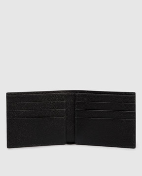 Dolce&Gabbana Черный кожаный протмон с пластиной логотипа BP1321AG219