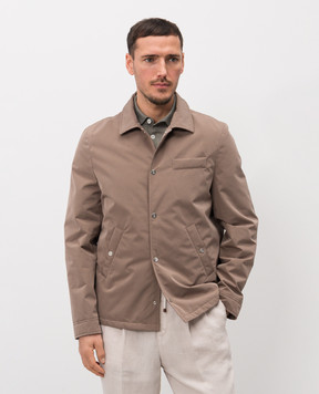 Brunello Cucinelli Коричневая куртка MM4796465
