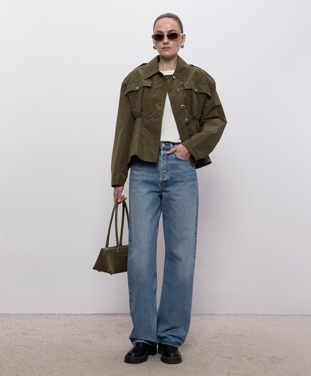 Alexander McQueen Футболка кольору айворі з нашивкою логотипа A002PPQLAEZ зображення 2