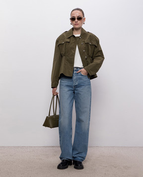 Alexander McQueen Футболка цвета айвори с нашивкой логотипа A002PPQLAEZ
