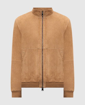 Cashmere&Whiskey Коричневая замшевая куртка 23254100332