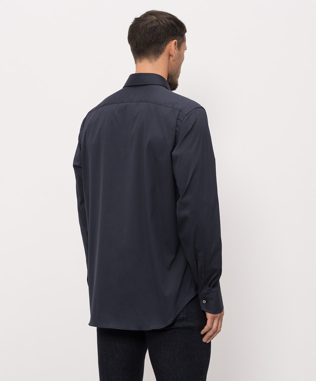 Canali Синя сорочка GA03292CCL70A1 зображення 4