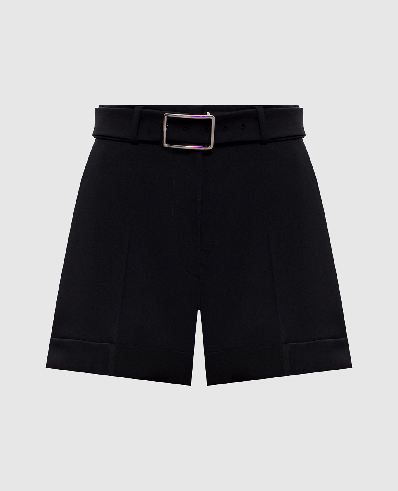 

Черные шорты GHIERA из шерсти, Черный, Шорты