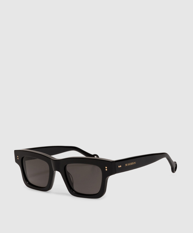 JW Anderson Чорні сонцезахисні окуляри Jwa02 EW0013FA0426 зображення 3