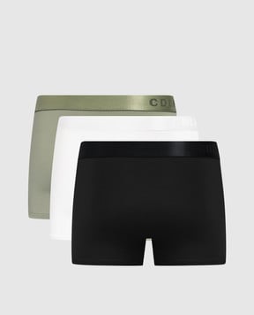 CDLP Набор трусов боксеров-транков с узором логотипа в тон MUW001011623