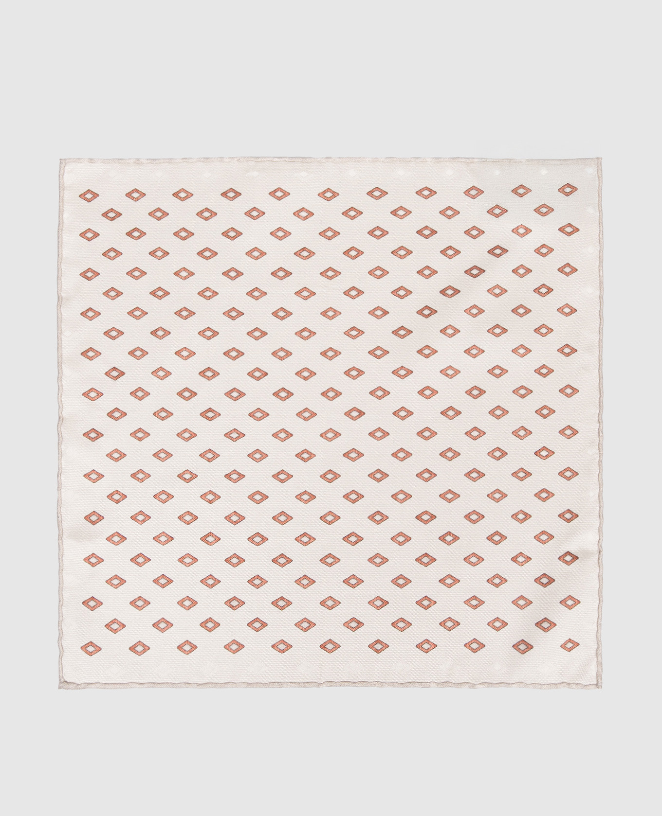 Двухсторонний платок-паше из шелка в узор