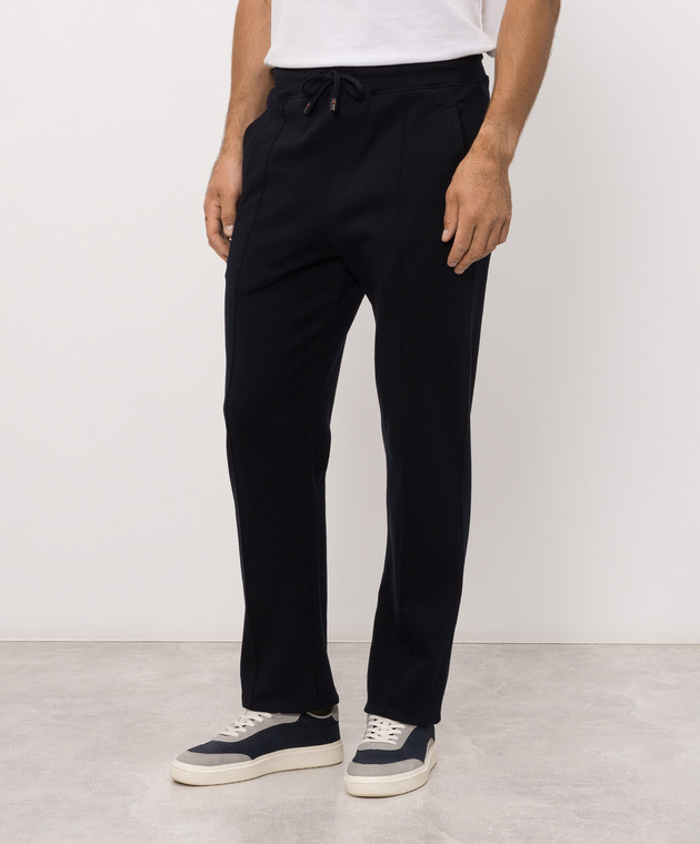 ISAIA Синие спортивные штаны MP0057J0300 изображение 3