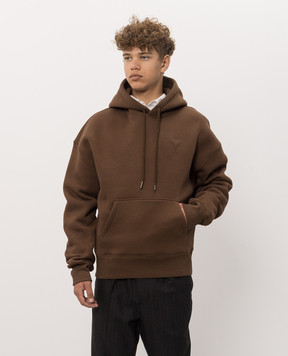 Ami Paris Коричневые утепленные тощи USW756749m