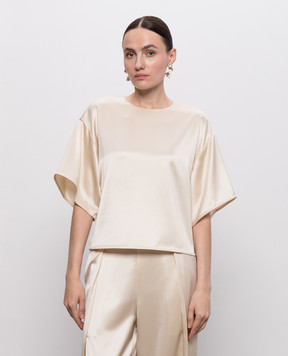 Simkhai Бежевая блуза Alina 4262086AL