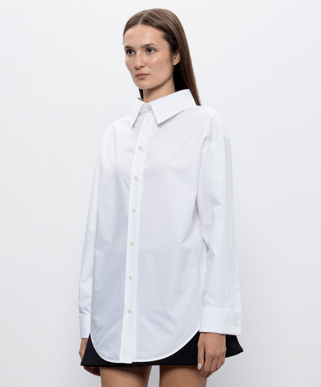 Balenciaga Сорочка кольору айворі A009OLTRM28 зображення 3