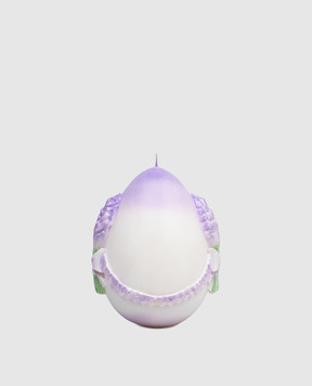 Cereria Introna Фіолетова свічка у формі яйця з лавандою 1771