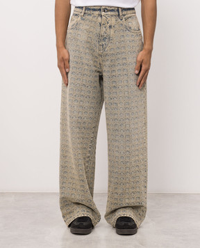 AMIRI Джинсы MA QUAD с патчем логотипа AMBMJE1075