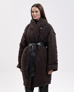 Magda Butrym Коричнева куртка COAT06180926