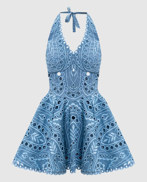 Charo Ruiz Блакитна сукня міні Sandlight 263604