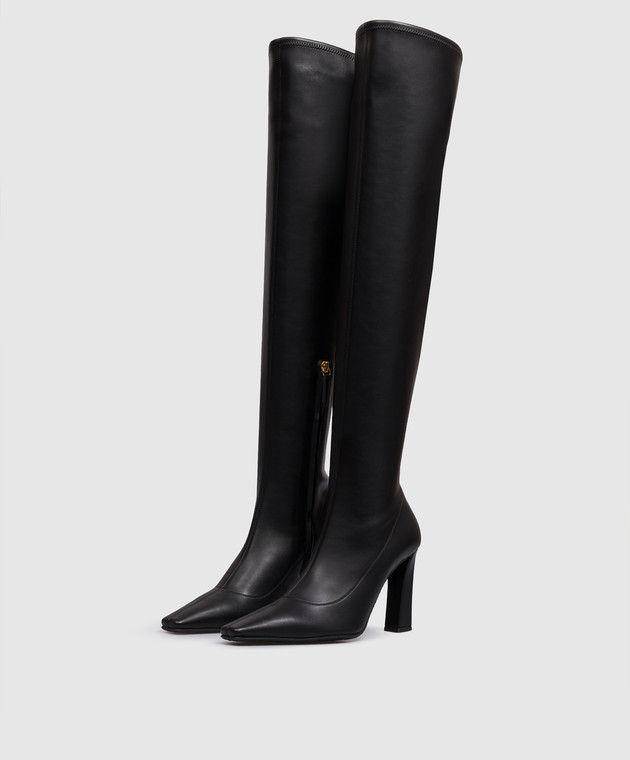 Giuseppe Zanotti Черные ботфорты Janiee I580003 изображение 2