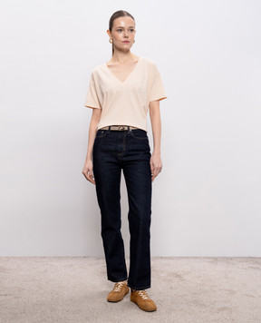 Loulou de Saison Розовая футболка FAAA FAAALDS