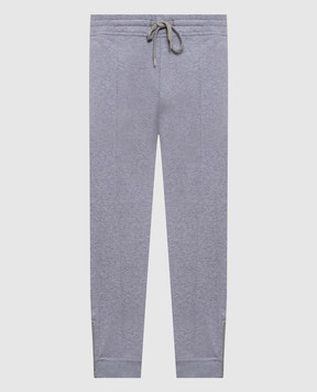 Brunello Cucinelli Серые спортивные штаны MW8633263G