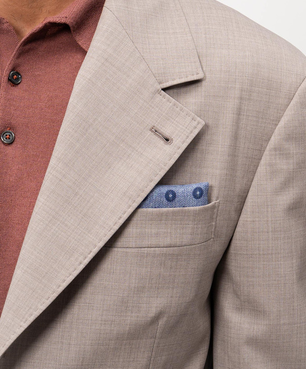 Pini Parma Двухсторонний платок-паше из шелка 60593801 изображение 2