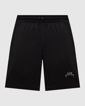 A Cold Wall Черные шорты Balfron ACWMB360