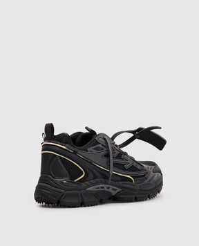 Off-White Черные комбинированные кроссовки Be Right Back OMIA295C99FAB001
