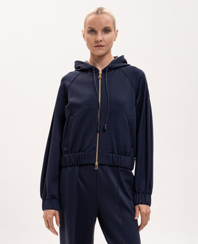 Moncler Синяя спортивная куртка L20938G0001389A66