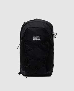 Maison Margiela MM6 Черный рюкзак с принтом логотипа SB5WA0013P5782