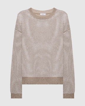 Peserico Ажурный джемпер с пайетками A99030F129234R