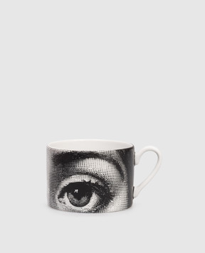 Fornasetti Порцеляновий набір для чаю Tema e Variazioni з чашки та блюдця P39X001