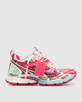 Off-White Розовые кроссовки Be Right Back OWIA289S26FAB004