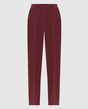 Max Mara Бордові штани JERTA JERTA
