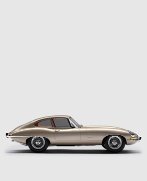 Amalgam Бежевый сувенир в форме автомобиля Jaguar E-type Coupe M6008