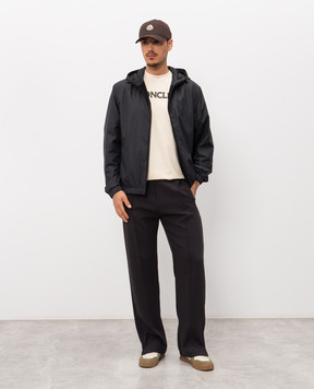 Moncler Синя куртка Domene L10911A00165597X2