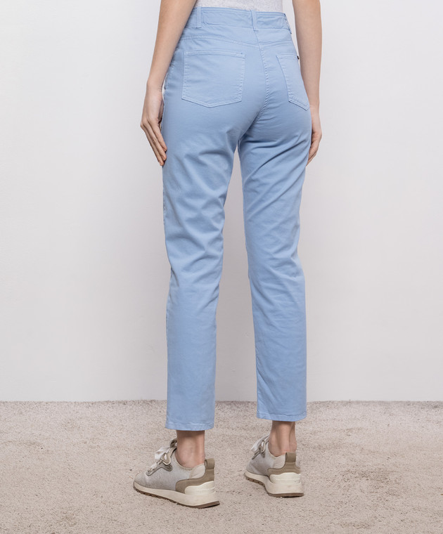 Peserico Голубые штаны P04977T302481 изображение 4