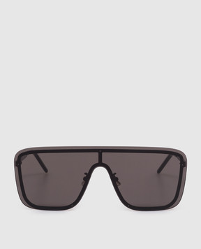 Saint Laurent Чорні сонцезахисні окуляри Shield 610923Y9902