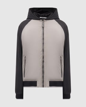 Palm Angels s Серая куртка с принтом логотипа PMEA289S25FAB001
