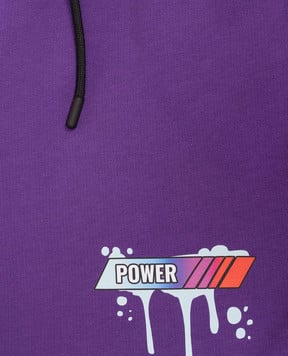 Sprayground Дитячі фіолетові шорти Characters Fight SPY1281EPRPL