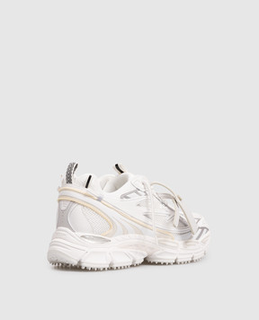 Off-White Белые комбинированные кроссовки Be Right Back OMIA295C99FAB001