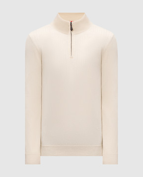 ISAIA Бежевый джемпер из кашемира MG8493YP003