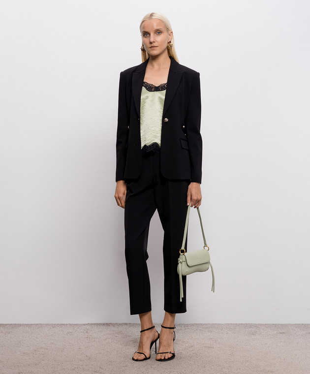 Twinset Черный жакет с хлястиками 262AP2520 изображение 2
