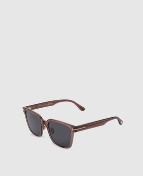 Tom Ford Бежеві сонцезахині окуляри FT1238K
