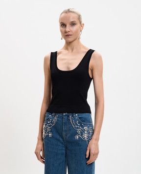 Simkhai Чорний топ Uri 1252012K
