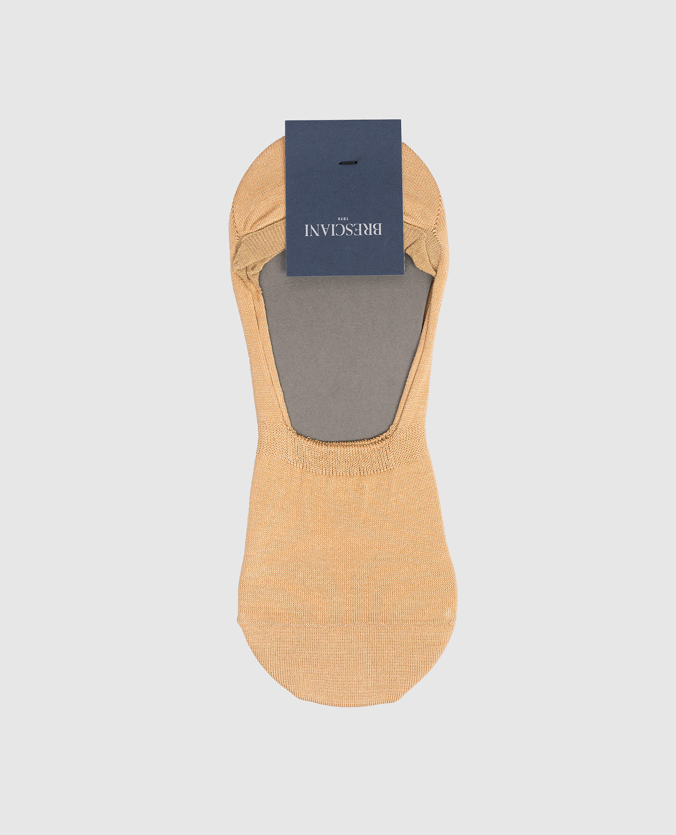 Бежевые носки-следы