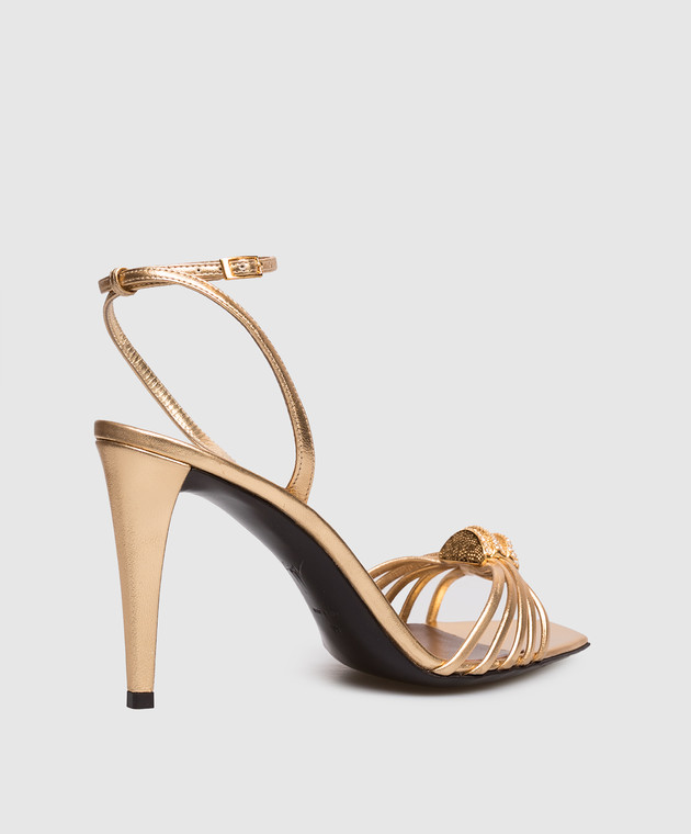 Giuseppe Zanotti шкіряні босоніжки Sunset Glow E600073 зображення 3