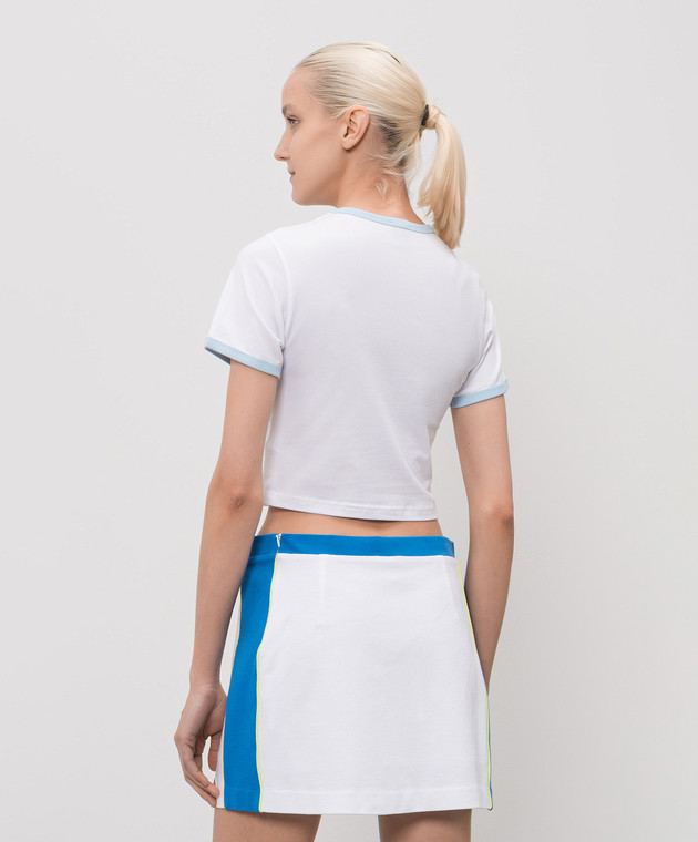 Casablanca Біла футболка Tennis Landscape WSS26JTS01003 зображення 4