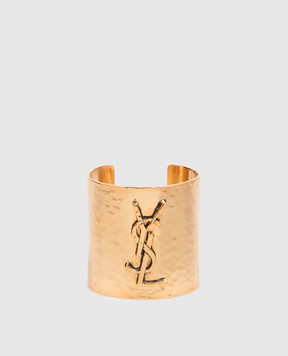 Saint Laurent Золотой браслет-кафа Cassandre 831752Y1500