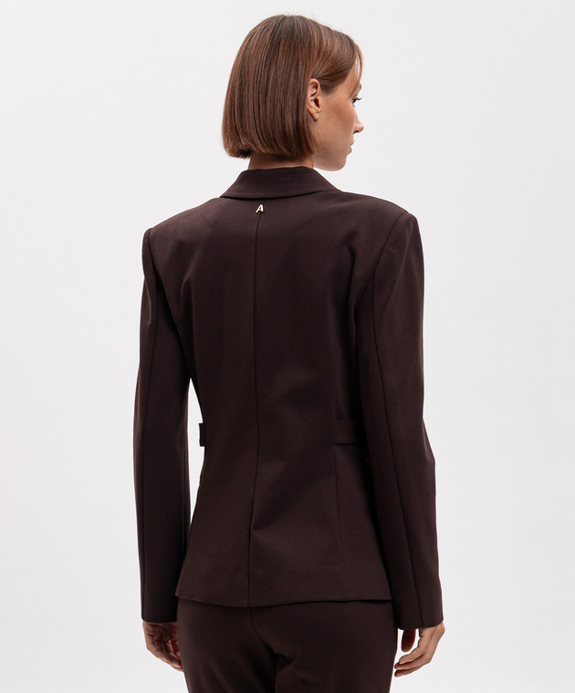 Twinset Коричневый жакет с хлястиками 262AP2520 изображение 4