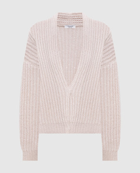 Peserico Бежевий кардиган з вовною альпаки S99057F039087F