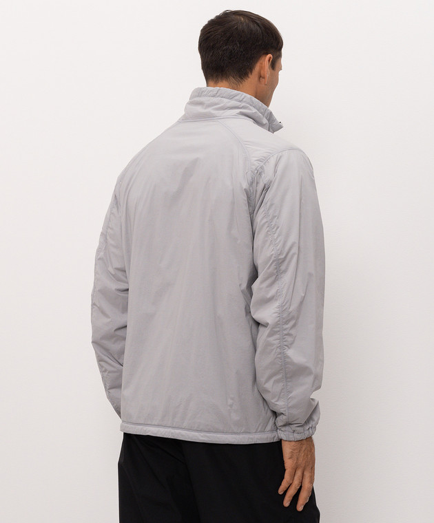 Stone Island Блакитна куртка з патчем логотипа L2S15Q100021S0474 зображення 4