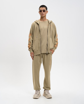 Off-White Джогери Ink Arrow кольору хакі 44MCH057F5F002