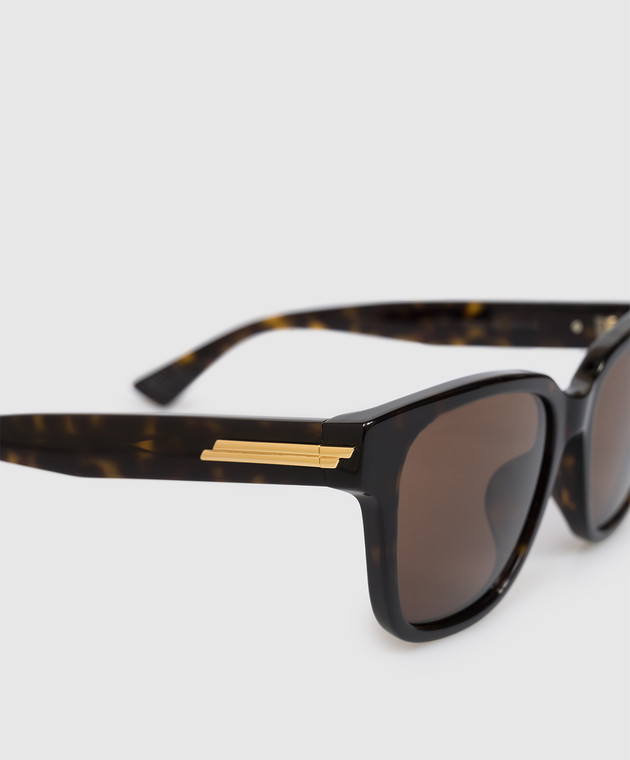 Bottega Veneta Коричневые солнцезащитные очки 861364V2Q30 изображение 4